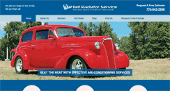 Desktop Screenshot of kellradiatorservice.com